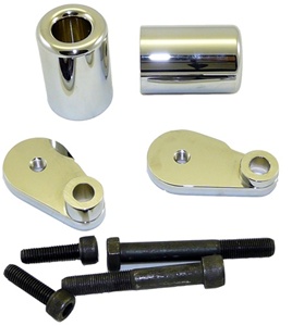 Polished Frame Sliders for Kawasaki ZX-14R (06-11) (product code# A3114)