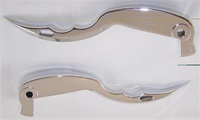 POLISHED BRAKE & CLUTCH LEVER SET FOR KAWASAKI ZX-14 (06-Present) (product code #A3118A3119)