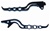 Anodized Black Brake & Clutch Lever Set For Suzuki GSXR1000 (07-08), TL 1000R (97-01); HAYABUSA (99-Present) (product code #A3145ABA3146AB)
