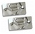 HAYABUSA (99-Present) POLISHED MASTER CYLINDER CAPS WITH SUPERMAN "S" ENGRAVED (product code# A3154)