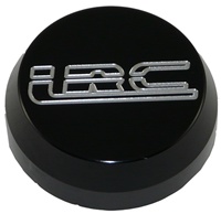 HAYABUSA YOKE CAPS BILLET ALUMINUM ANODIZED BLACK ENGRAVED "LRC" (product code # A3159ABLRC)