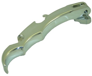 Medieval Style Short for GSXR 1000 (07-08) & Hayabusa Kickstand, Polished (Product Code #A3230)