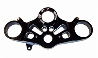 Anodized Black Top Tree Clamp Honda CBR600RR (07-09) (Product code: A3287AB)