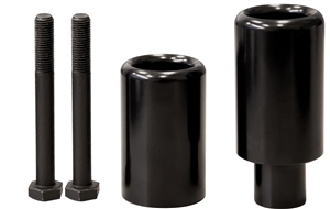 Anodized Black Aluminum Frame Slider Set for Kawasaki ZX-10R (08-10) (product code# A3395AB)