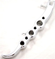 Polished Exotic Short Kickstand fits ZX6R/RR (636), ZZR600, ZX9R & ZX10 (04-07), ZX10R (11-Present) (product code: A4001S)
