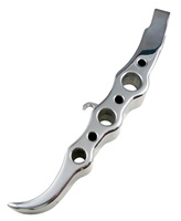 Polished Exotic Long Kickstand fits ZX14 (06-Present) (product code: A4005)