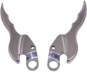 Custom Billet Polished Hayabusa (08-Present) Two Piece Grab Handles (product code# A4014)