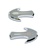 Kawasaki ZX6R (2005-2012), ZX10 (2005-10) Mirror Caps, Tattoo Design, Polished (product code# A4026P)