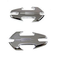 Yamaha R6S & R1 (all years) Polished Mirror Caps, Tattoo Design (product code A4030P)
