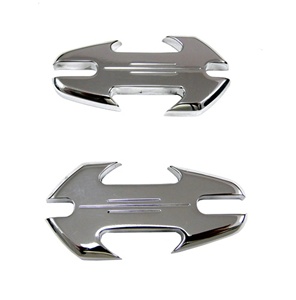 Yamaha R6S & R1 (all years) Polished Mirror Caps, Tattoo Design (product code A4030P)