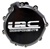 Anodized Black Stator Cover (left side) with "LRC" Engraved, Fits Kawasaki ZX6R/636 ('07-'13) (product code: A4032BLRC)