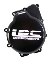 Anodized Black Billet Stator Cover Engraved with "LRC" fits Yamaha R6R (06-10) (produce code: A4033BLRC)