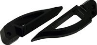 Blade Style Anodized Black Rear Footpeg Set for Suzuki Hayabusa 99-07 (product code: A4262B)