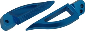 Blade Style Anodized Blue Rear Footpeg Set for Suzuki Hayabusa 99-07 (product code: A4262BU)