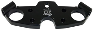 Solid Anodized Black Solid Top Busa Clamp (99-Present) (product code: A4268ABS)