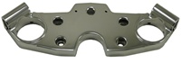 Solid Polished Solid Top Busa Clamp (99-Present), Engraved with Speed Symbol (product code: A4268S)