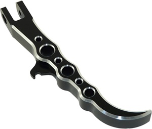 Exotic Style Short Anodized Black 1000RR (08-Present) Kickstand(Product Code: A4273SAB)