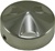 POINTED KAWASAKI/YAMAHA/SUZUKI YOKE CAPS BILLET ALUMINUM POLISHED (product code # A4275)