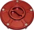 RED FLUSH/RACE STYLE-SCREW GAS CAP HONDA and DUCATI (PRODUCT CODE:A4280R)