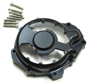 Suzuki GSXR1000 (09-12) Anodized Black Stator Cover with Window (product code# A4327ABWIN)
