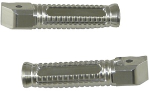 Rear Foot Peg Set, Silver - for Honda Models (product code #A4341)