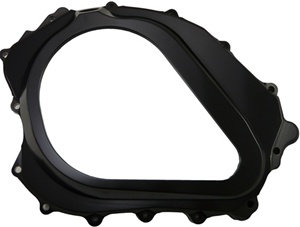Honda CBR 1000 (04-07) Anodized Black Clutch Cover with Window (Product code: A4357AB)