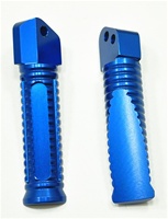 Rear Foot Peg Set, Blue -for Kawasaki Models (product code #A5019BU)