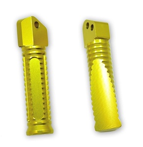 Rear Foot Peg Set, Gold -for Kawasaki Models (product code #A5019G)