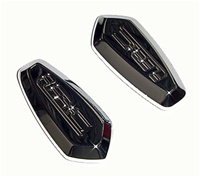 Triple Chromed Yamaha Mirror Caps R1/R6 models (98-04)(product code# CA2840LRC)