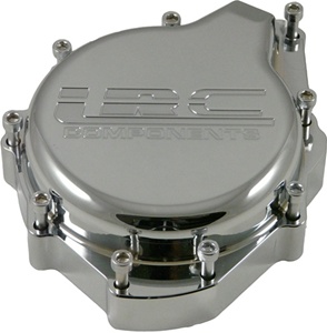 Triple Chromed Hayabusa Stator Cover (99-Present)  Engraved with LRC(product code# CA2850LRC)