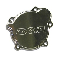 Triple Chromed Kawasaki ZX10 (04-05) Stator Cover "Engraved" (product code #CA2908)