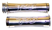 Triple Chromed R6 (99-02) Curved Grips (product code# CA2955)