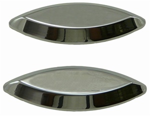 Triple Chromed Kawasaki ZX12 Mirror Caps (product code# CA2985)