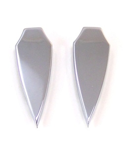 Triple Chromed Mirror Caps GSXR1000 (05-08), GSXR 600/750 (06-10) (product code #CA3014)