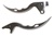 Triple Chromed Brake and Clutch Blade Lever Set Billet Aluminum For Hayabusa (99-Present) (product code #CA3116CA3117)