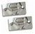 HAYABUSA (99-Present) TRIPLE CHROME MASTER CYLINDER CAPS WITH SUPERMAN "S" ENGRAVED (product code# CA3154)