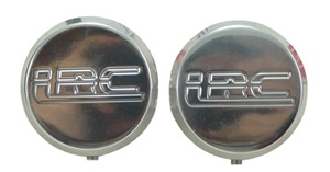 TRIPLE CHROMED HAYABUSA (99-07) FORK CAPS POLISHED BILLET ALUMINUM ENGRAVED WITH LRC (product code: CA3158LRC)