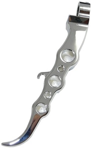 Triple Chrome Exotic Style Short Kickstand fits Yamaha R6 (06-Present) (product code: CA4004S)