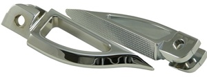 Blade Style Triple Chrome Front Footpeg Set for Suzuki Hayabusa 99-Present (product code: CA4263)