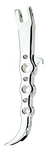 Exotic Style Triple Chrome 1000RR (08-Present) Kickstand (Product Code: CA4273)