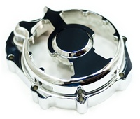 Suzuki GSXR1000 (09-12) Triple Chrome Stator Cover "Glass" (product code# CA4327WIN)