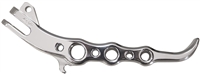 Anodized CHROME Exotic Short Kickstand fits GSXR 1000 (09-Present) (product code: CA4332S)