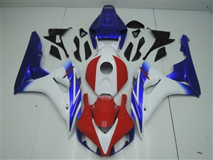 Motorcycle Fairings Kit - 2006-2007 Honda CBR1000RR Red/White/Blue Fairings | CB1188