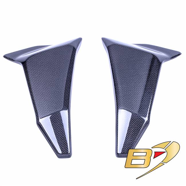 Ducati Hypermotard 950 2019 Carbon Fiber Water Radiator Knee Fairing Side Panels