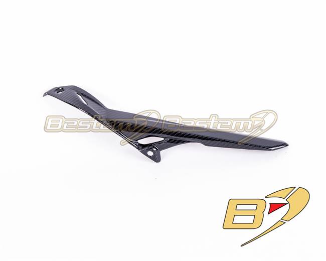 Ducati Monster 937 (950 Stealth) 2021-Present Carbon Fiber Chain Guard Mud Guard Cover Twill