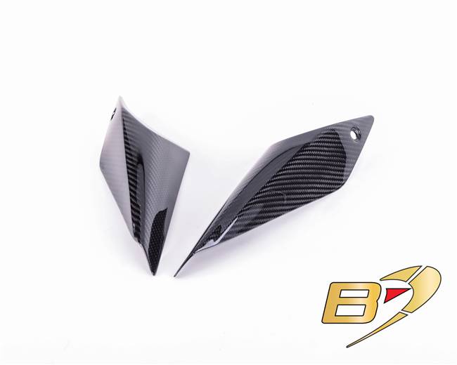 Ducati Monster 937 (950 Stealth) 2021-Present Carbon Fiber Seat Side Panels Fairing Twill