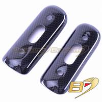 Ducati Monster S2R S4R S4RS Exhaust Pipe Heat Shield Cover Panel Trim 100% Carbon Fiber