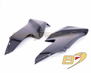 Kawasaki ZX10R Carbon Fiber Side Panel Covers