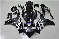 Motorcycle Fairings Kit - 2008-2011 Honda CBR1000RR Repsol Black Fairings | CBR0063