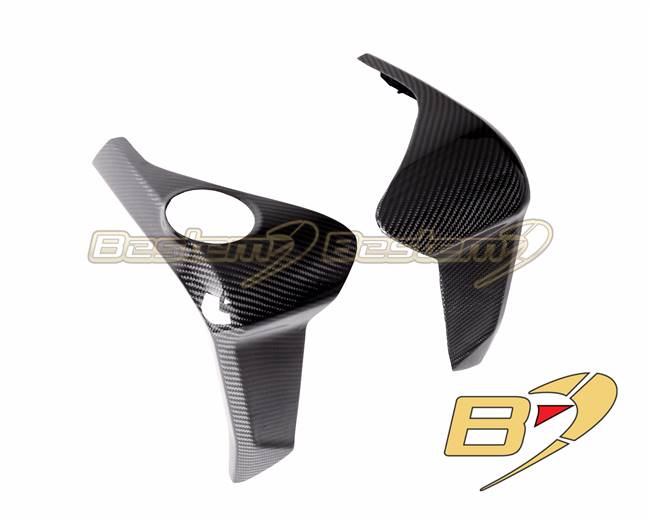 Triumph Speed Triple 1200 2020-2022 Radiator Cover Upper Twill